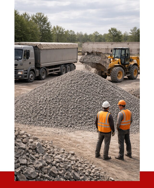 Гранитный щебень фракция 5-20 в Бердске от 4373 руб | ПРОНЕРУДБрд