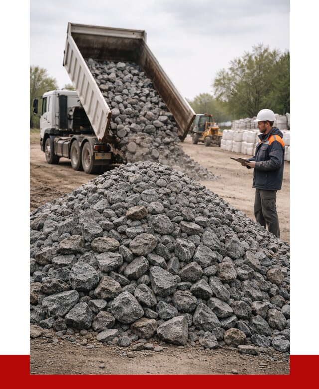 Гранитный щебень фракция 100-200 в Бердске от 4373 р. ПРОНЕРУДБрд