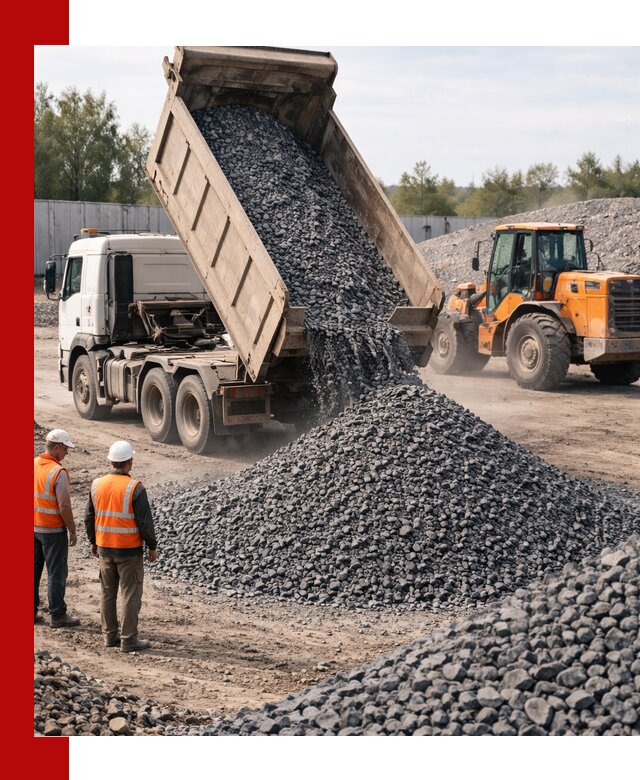 Доставка и продажа щебня габбро-диабаза в Бердске