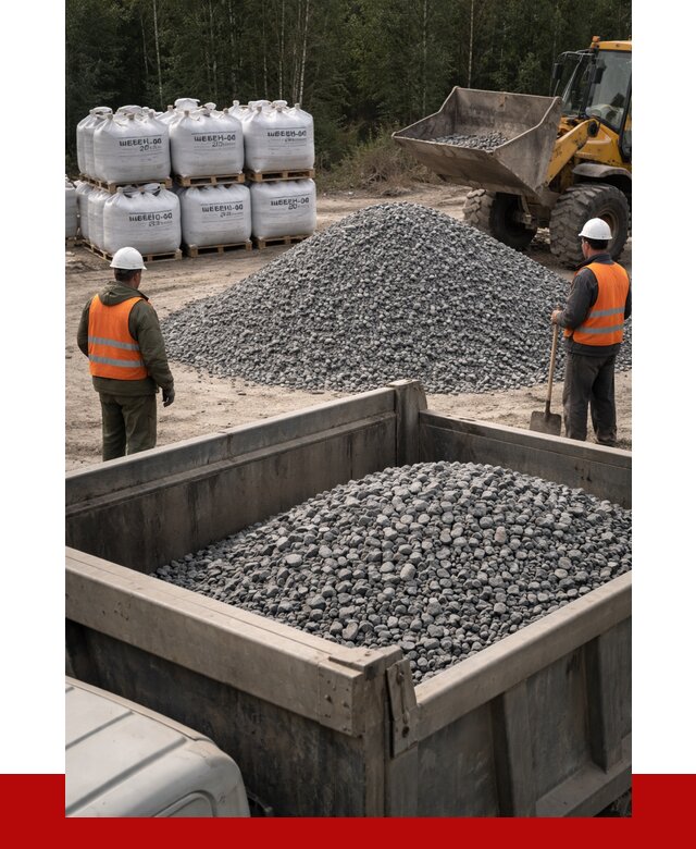 Щебень габбро диабаз 20-40 в Бердске от 3540 руб. | ПРОНЕРУДБрд