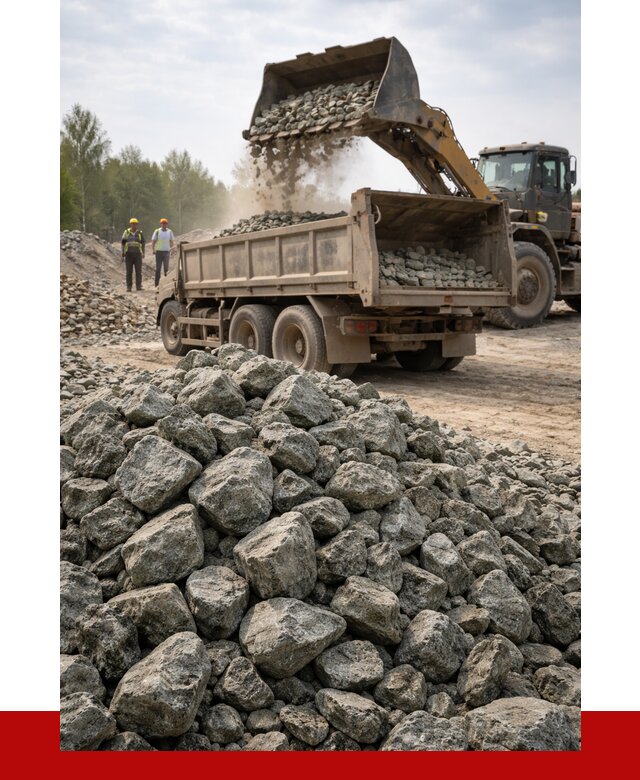 Щебень габбро диабаз фракция 70-150 в Бердске от 2915 р.|ПРОНЕРУДБрд