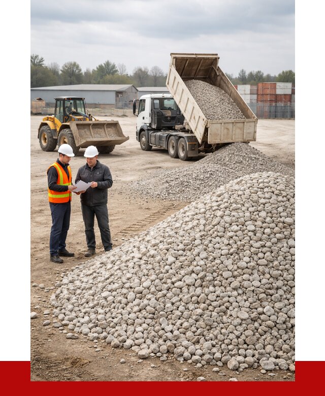 Известняковый щебень в Бердске от 1458 р. доставка | ПРОНЕРУДБрд