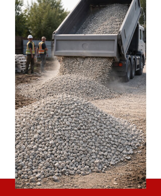 Известняковый щебень фракция 5–10 в Бердске от 4373 р ПРОНЕРУДБрд