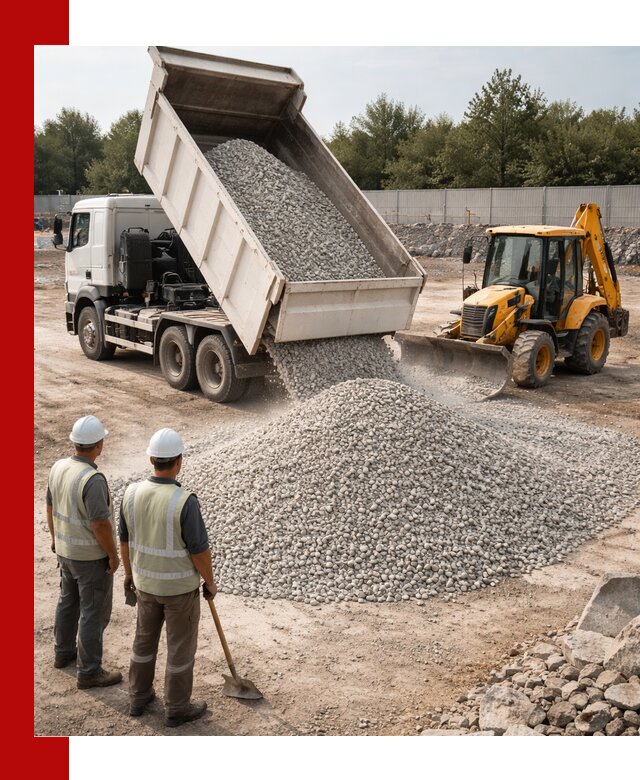 Купить известняковый щебень фракции 5–10 мм с доставкой в Бердске