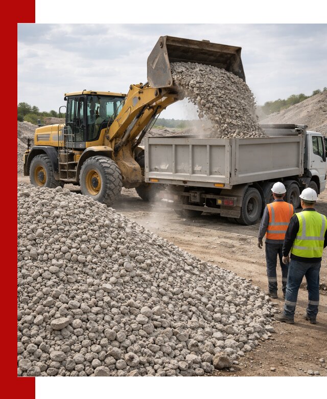 Доломитовый щебень фракция 40–71 доставка и продажа в Бердске