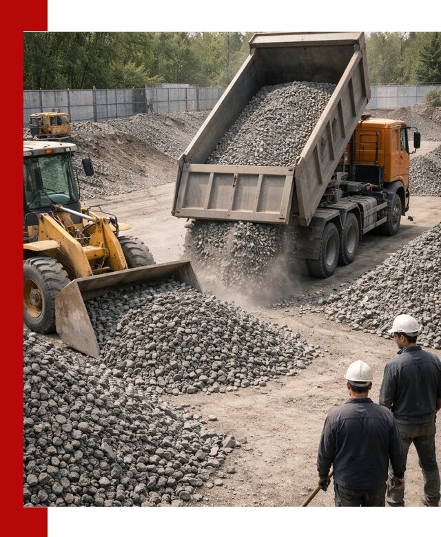 Шлаковый щебень фракция 20-40 доставка и продажа в Бердске