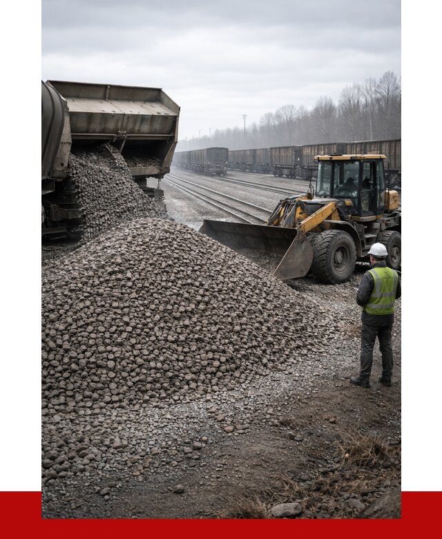 Купить железнодорожный щебень в Бердске от 2915 р. | ПРОНЕРУДБрд