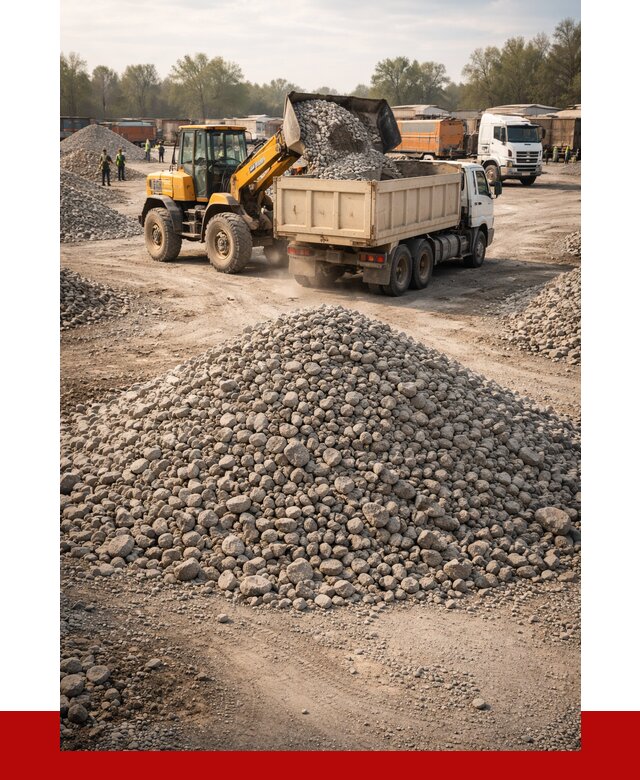 Вторичный щебень фракция 40-70 в Бердске от 1812 р, ПРОНЕРУДБрд