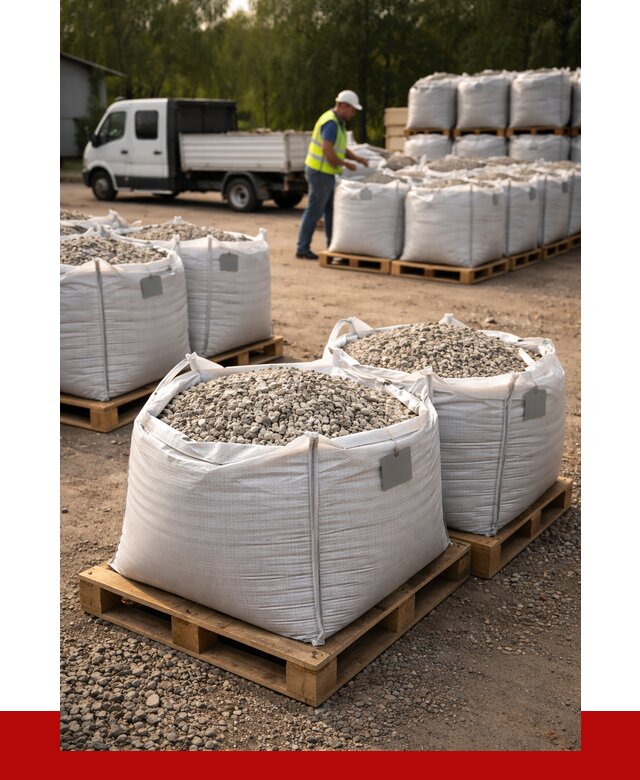 Щебень в мешках с доставкой в Бердске от 4373 р. | ПРОНЕРУДБрд