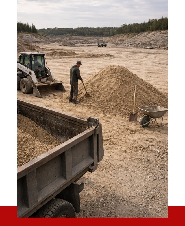 Карьерный песок среднезернистый в Бердске, от 2291 р. ПРОНЕРУДБрд