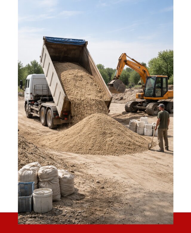 Купить речной песок в Бердске от 1249 р. за куб | ПРОНЕРУДБрд