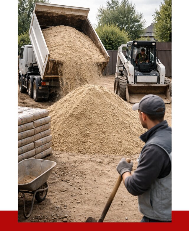 Мытый речной песок с доставкой в Бердске от 1510 р. | ПРОНЕРУДБрд