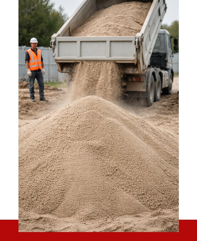 Купить сеяный песок с доставкой в Бердске от 2291 р ПРОНЕРУДБрд