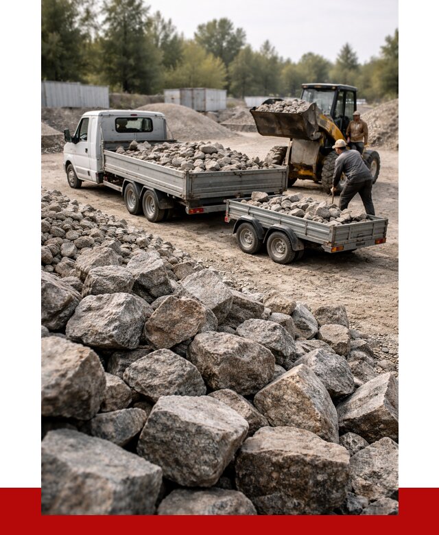 Купить бутовый камень гранитный в Бердске от 2915 р. | ПРОНЕРУДБрд