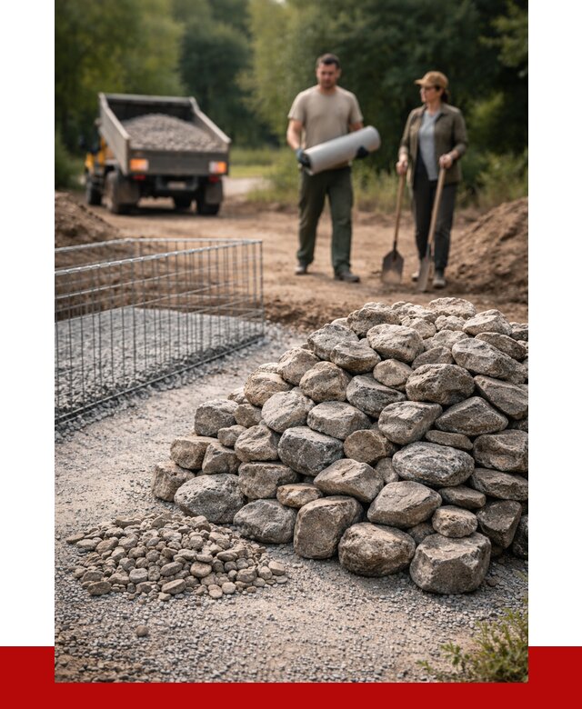 Камень для габионов фракция 100-200 в Бердске от 4998 р. | ПРОНЕРУДБрд