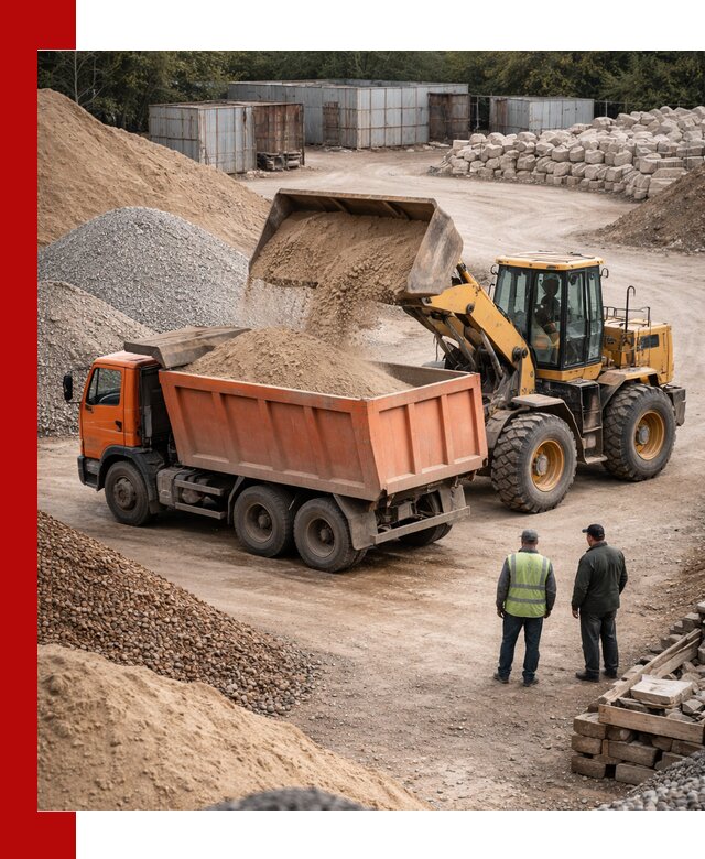 Доставка сыпучих смесей и смесей для стройки в Бердске