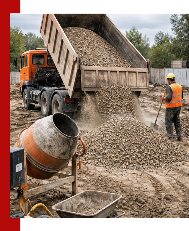 Опгс для бетона с доставкой самосвалом в Бердске от производителя