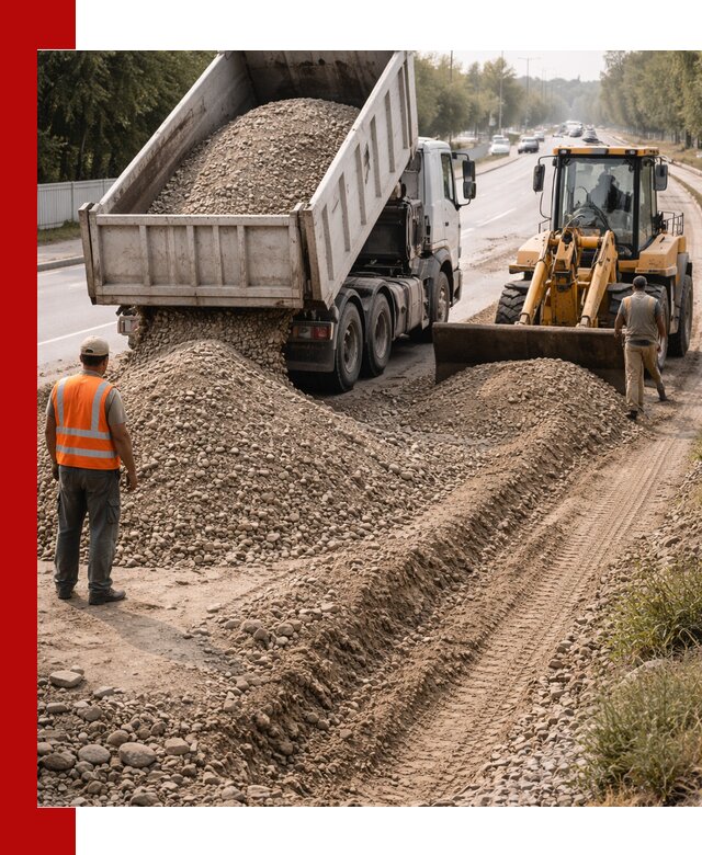 Опгс для устройства дорог и подсыпки в Бердске