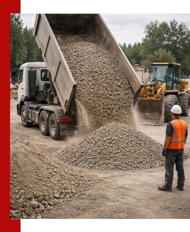 Доставка щпс в Бердске — щебеночно-песчаная смесь под заборы и дорожки