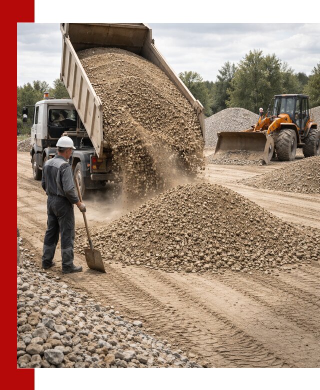 Доставка щпс С3 в Бердске самосвалами и бортовыми грузовиками