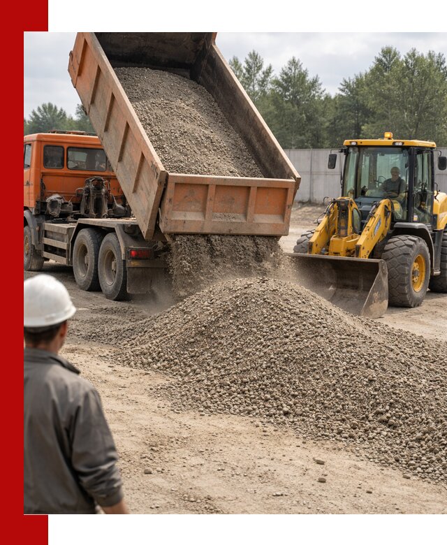 Доставка щпс С8 самосвалами в Бердске от производителя