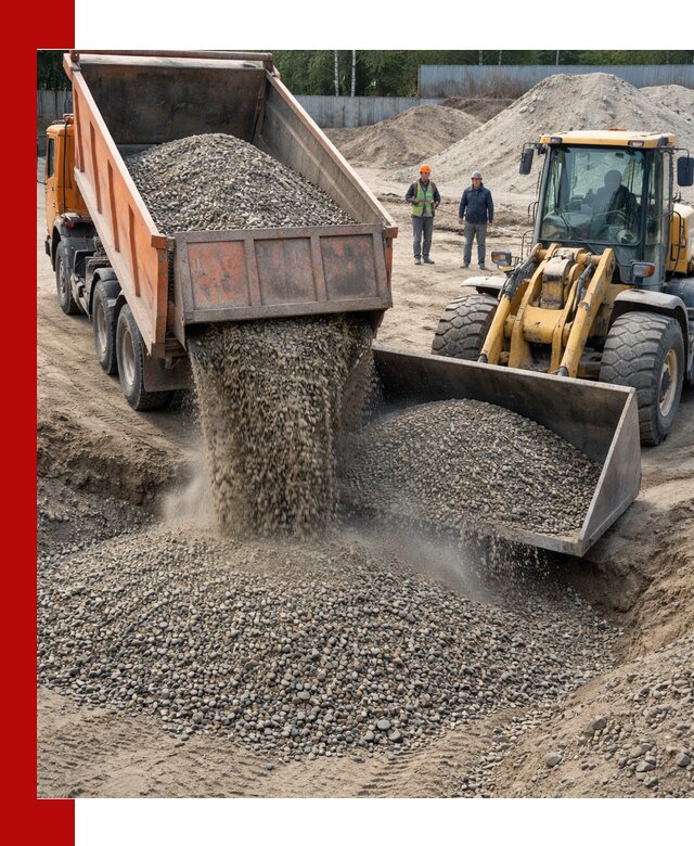 Доставка щпс С9 самосвалами по выгодным тарифам в Бердске