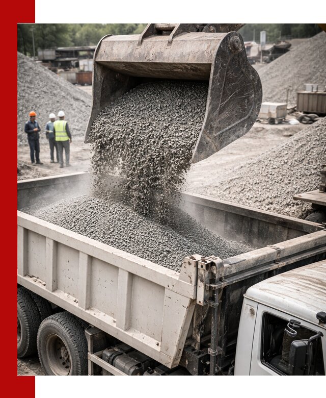 Отсев и крошка для строительства и дорожных работ в Бердске