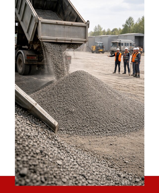 Гравийный отсев 0-5 в Бердске от 1249 р. с доставкой | ПРОНЕРУДБрд