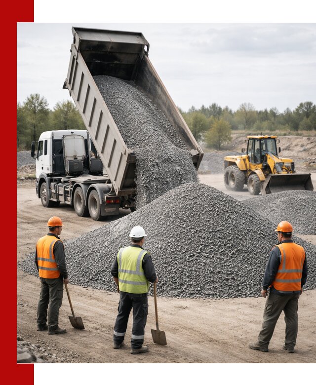 Доставка и продажа гранитной крошки в Бердске