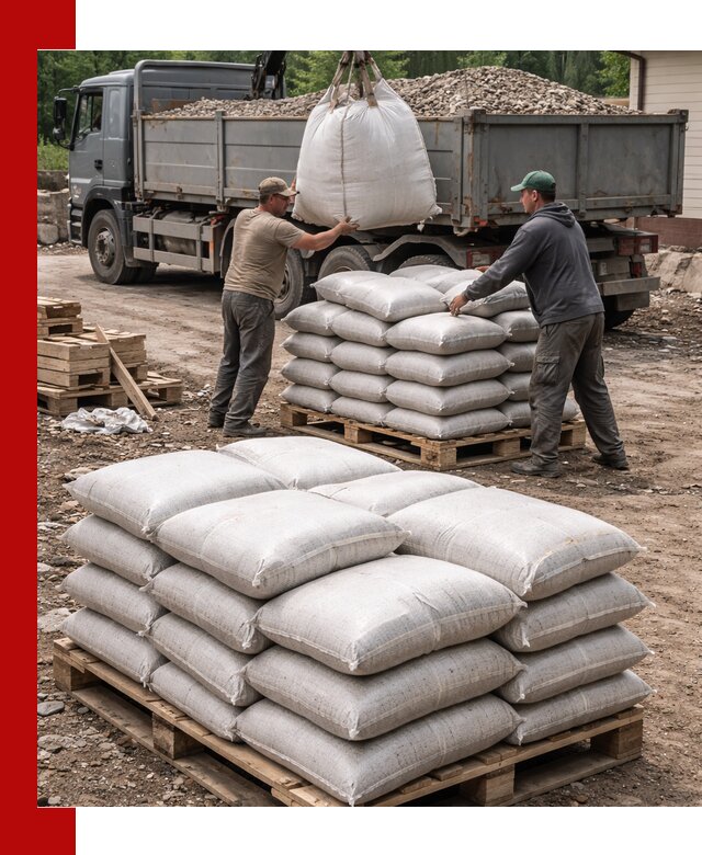 Керамзит в мешках с доставкой в Бердске от компании-поставщика