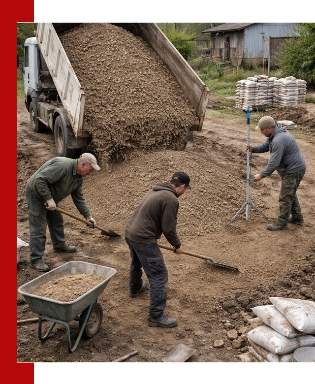 Керамзитовый песок с доставкой в Бердске оптом и в розницу