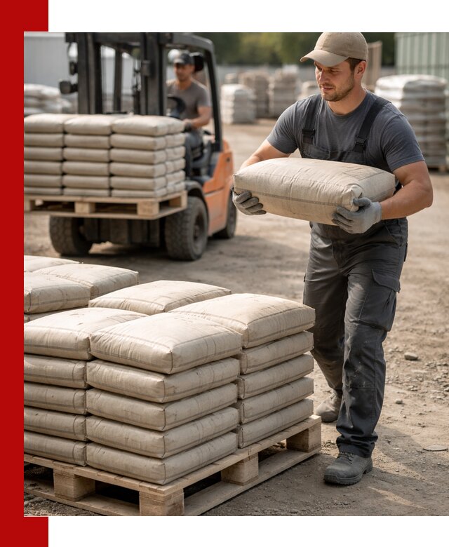 Доставка цемента в мешках оптом и в розницу в Бердске