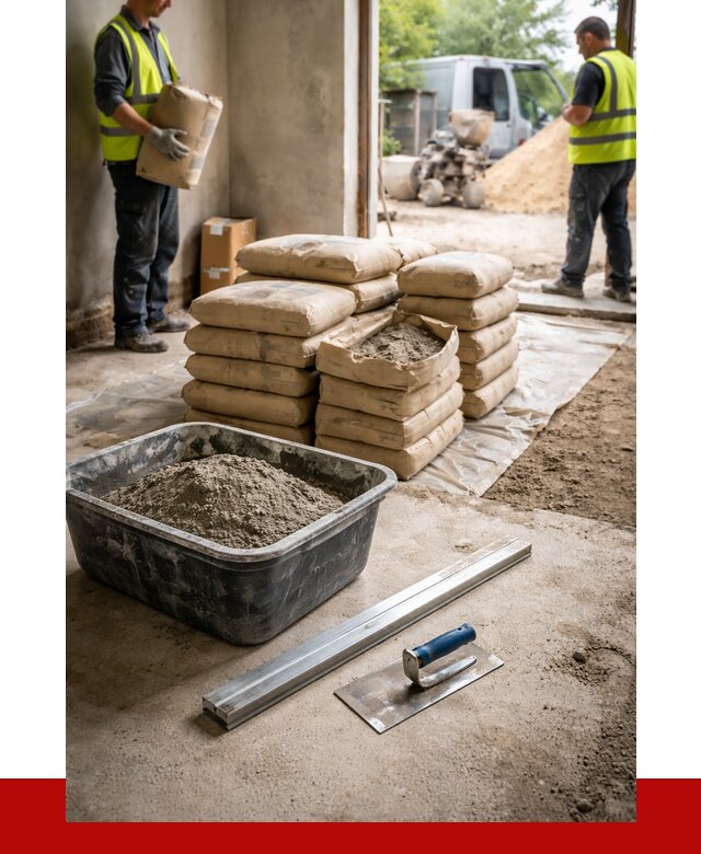 Купить сухую смесь для стяжки в Бердске от 4685 р. | ПРОНЕРУДБрд