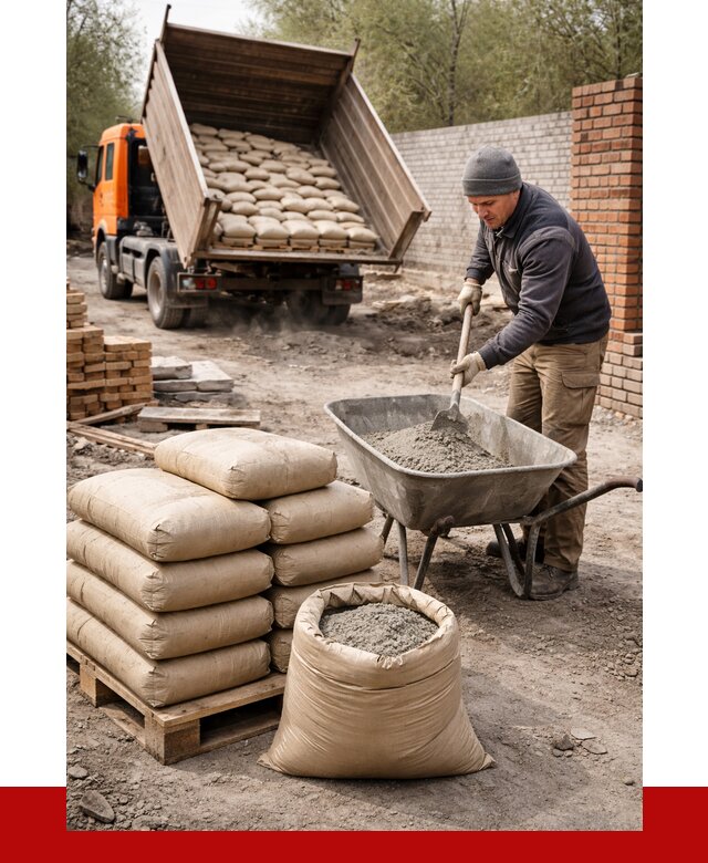 Купить сухую смесь для кладки в Бердске от 1249 р. | ПРОНЕРУДБрд