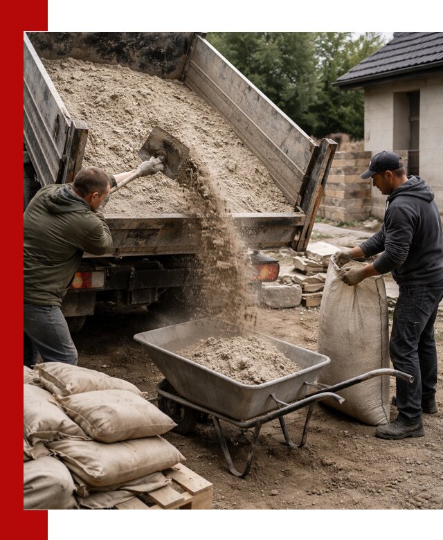 Качественная сухая смесь для кладки с доставкой в Бердске