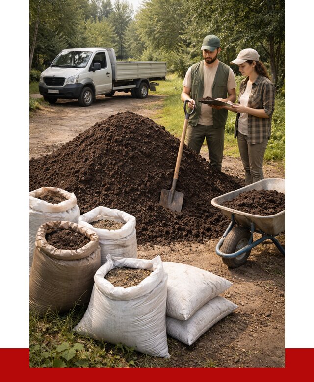 Купить грунт с доставкой в Бердске от 4685 р. за м3 | ПРОНЕРУДБрд