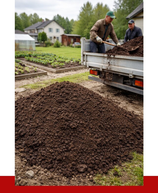 Плодородный грунт в Бердске с доставкой от 4373 р. | ПРОНЕРУДБрд