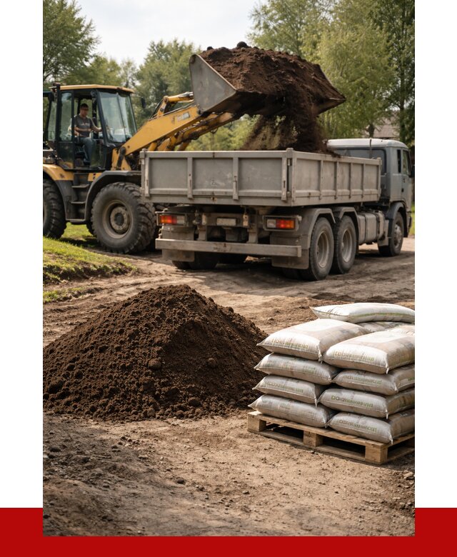 Почвогрунт в Бердске с доставкой от 3332 р. за куб | ПРОНЕРУДБрд