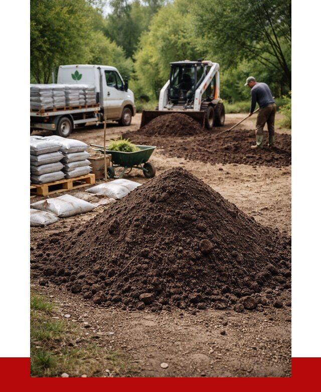 Грунт для озеленения с доставкой в Бердске от 1874 р. | ПРОНЕРУДБрд