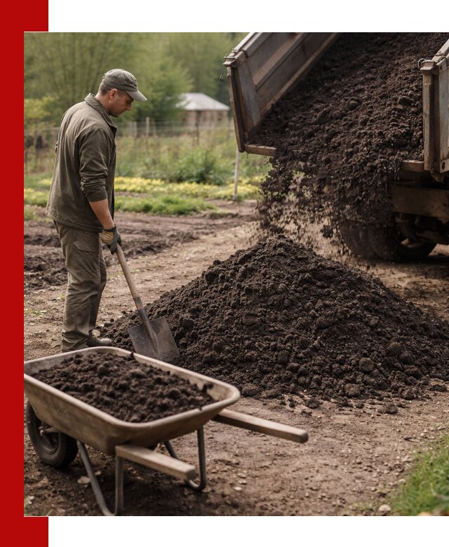Доставка качественной земли для огорода в Бердске