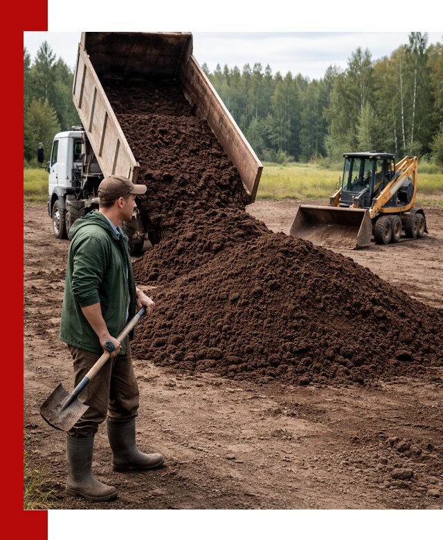 Купить верховой торф с доставкой в Бердске для садоводства и растений