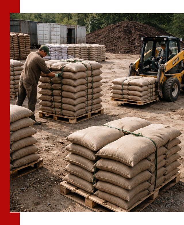 Доставка торфа в мешках по выгодным ценам в Бердске