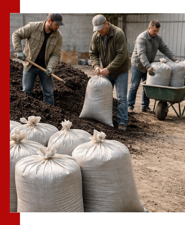 Купить чернозем в мешках с доставкой в Бердске