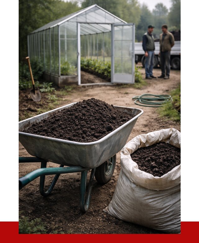 Чернозем для теплицы в Бердске с доставкой от 1562 р. | ПРОНЕРУДБрд