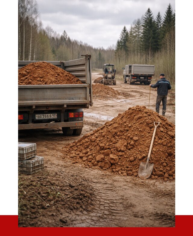 Глина и суглинки в Бердске от 4685 р. за куб | ПРОНЕРУДБрд