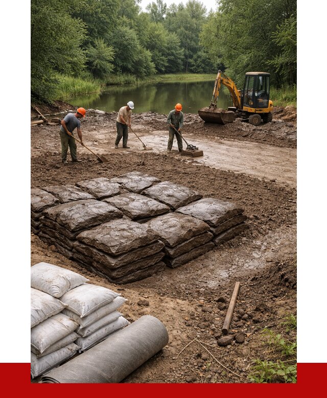 Купить глину для пруда в Бердске от 4685 р. с доставкой | ПРОНЕРУДБрд