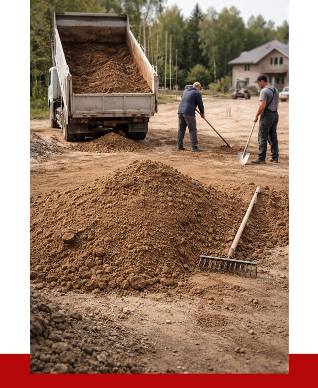 Суглинок для планировки в Бердске с доставкой от 4373 р. | ПРОНЕРУДБрд
