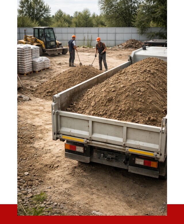 Супесь с доставкой в Бердске от 2551 р. за куб | ПРОНЕРУДБрд