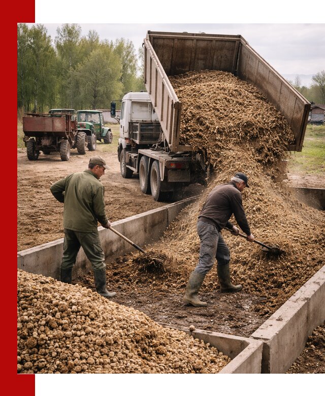 Куриный помет с доставкой в Бердске оптом и в розницу