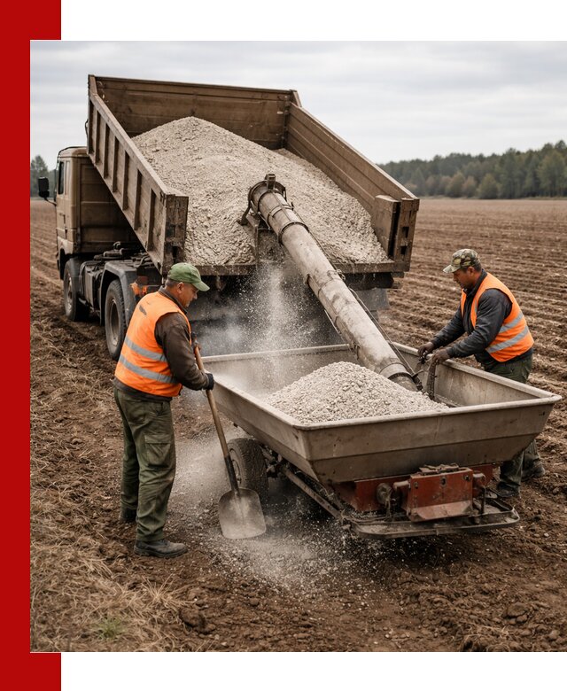Доставка и продажа суперфосфата оптом и в розницу в Бердске